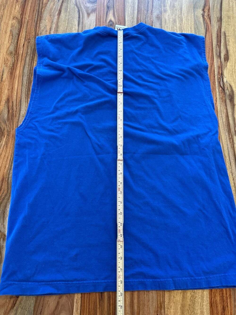 Vintage SDSU Jacks Sleeveless T-Shirt Blue Size XL - Picture 5 of 6